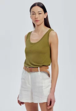 Mélangé - Débardeur - Marron