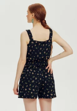 Cropped Imprimé - Blouse - Imprimé Noir -Promod 12ed1bb6c83e4c1d8a805ef540b175a2 scaled