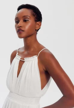 Longue Plissée - Robe Longue - Imprimé Multicolore -Promod 1afc636db1384bb3852f3dbb1304a15e scaled