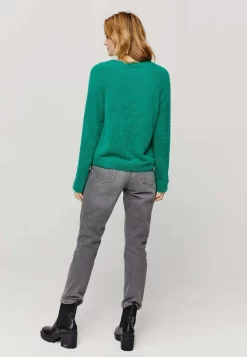 Pull Moelleux Cut Out - Pullover - Vert Clair -Promod 1b3389d38241464e90cf8727404a81e3 scaled
