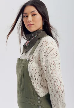 Salopette - Kaki -Promod 2d646a7a6ee7455aa93e8c5be38a42fa