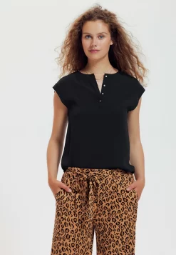 Unie - Blouse - Noir