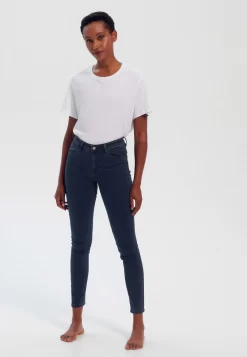 Promod 29 Push Up Ernest - Jeans Skinny - Jean Blue Black