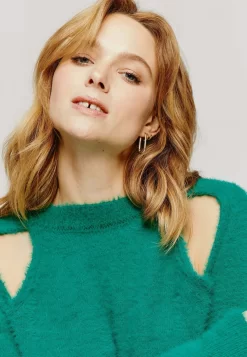 Pull Moelleux Cut Out - Pullover - Vert Clair -Promod 3c7fb9c18c53446d9ca14b3ccdc6f060 scaled
