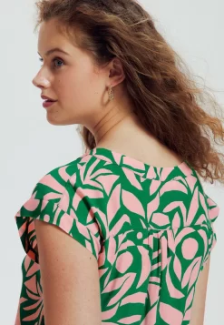 Unie - Blouse - Imprimé Vert -Promod 4c561621f678483c8702b39e0215f0cf scaled