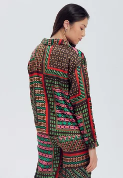 Chemisier - Imprimé Bleu -Promod 570d8242afaa4af18b1de0a61c3013d5 scaled