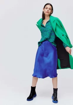 Imprimée - Chemisier - Imprimé Vert