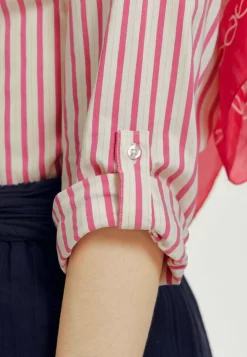 Chemisier - Rayé Rose -Promod 679eed39129f42e1b595afd9682a577a scaled