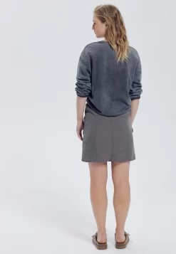 Jupe Trapèze - Bleu Pétrole -Promod 6c3a696822db4ec9ac66e7638511a40e scaled