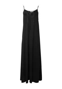Longue - Robe En Jersey - Noir -Promod 70a35173004e4b82aa779e60ba843fd7 scaled