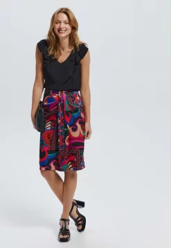 À Volants - Blouse - Noir -Promod 7a729574fe8542b0bcdb87d17418fc9b scaled