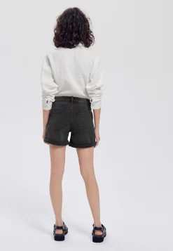 Short En Jean - Jean Noir -Promod 7de885c6e4be4f50a02b5bbcdd56bbff scaled