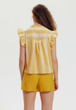 Imprimée - Blouse - Rayures Multicolores -Promod 8097512c669948baba525dee95a48106 scaled