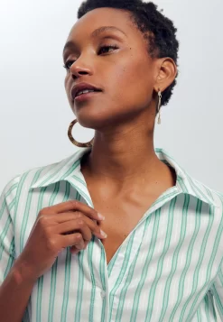 Légère - Blouse - Rayé Vert -Promod 8afb12bcdab5471bba93e160be4352df scaled
