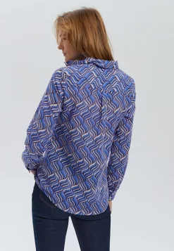 Imprimée - Chemisier - Imprimé Bleu -Promod 8f741dc1f49f42bd8af6824e8a4b140c scaled