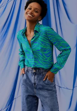 Imprimée - Chemisier - Imprimé Vert 8 Imprimée - Chemisier - Imprimé Vert -Promod 94fcc0925ad045c7afd916815ccd54de scaled