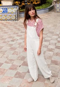 Salopette - Ecru -Promod a1ce0b7fb6c440f59be0aeb5b538cb61 scaled