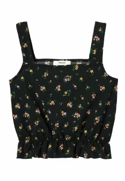 Cropped Imprimé - Blouse - Imprimé Noir -Promod a78be09213fd426f8babea185702a4e9 scaled