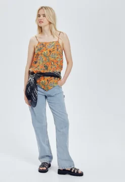 À Bretelles - Débardeur - Imprimé Corail -Promod afca024fd7e948c3965b48e917ac8a7c scaled