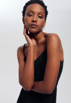 Bretelles Suzanne - Robe Longue - Noir -Promod c0cd3a513fc7416e8284c8b4573a9b00 scaled