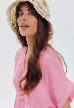 En Gaze De - Robe De Jour - Rose Pâle -Promod d1307f60a568464ba61c36b9f1b8c051 scaled