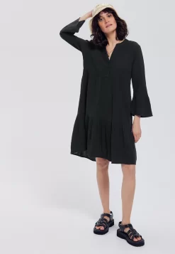 Thelma - Robe Chemise - Noir