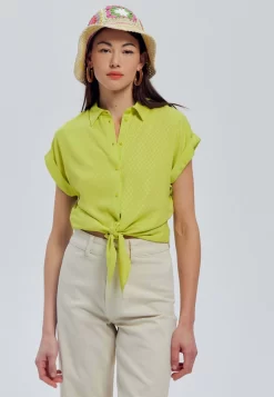 À Nouer - Chemisier - Vert Fluo