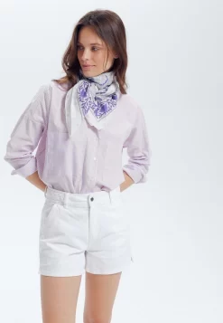 Promod 27 Short En Jean - Ecru