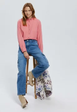 Frou-Frou - Chemisier - Rose -Promod fb5a2133224b4df99ab7a0d7255234fa scaled