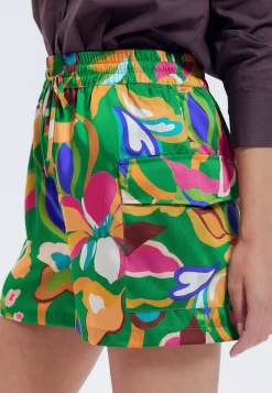 Cargo En Imprimé - Short - Imprimé Vert -Promod fbb7d804e98a4b2785e8e4fb61c3785d scaled