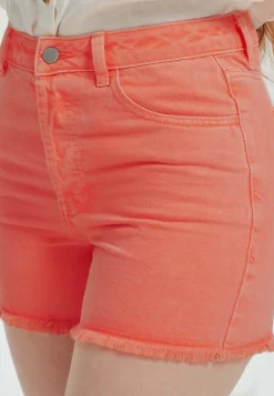 Pastel - Short En Jean - Corail -Promod ff953d272a10485ba6d95f30c0afffa8 scaled